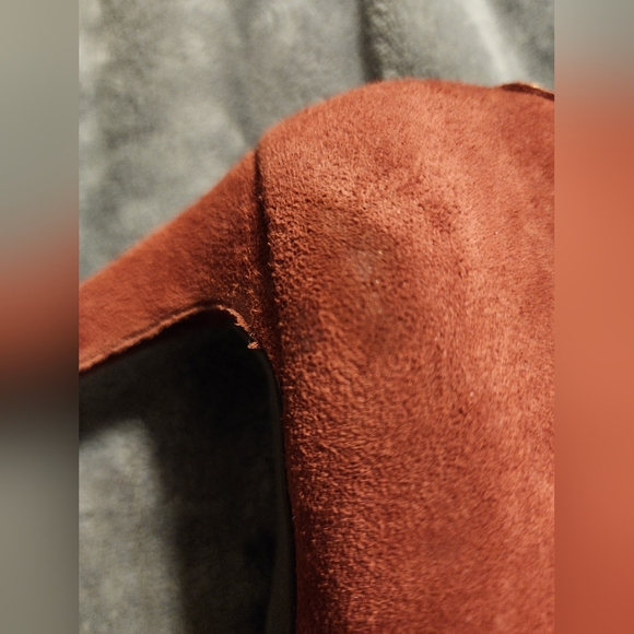 MICHAEL Michael Kors Dorothy Flex Pump Heels Suede Berry Size 11M - Picture 4 of 8